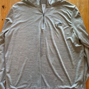 Nike Gray Dri-FIT Pullover with NBA Utah Jazz Logo